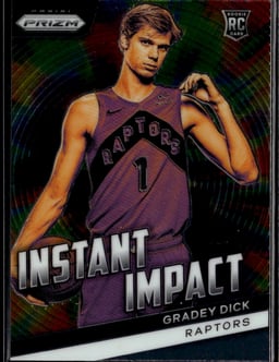 2023 Gradey Dick #20 Prizm Instant Impact