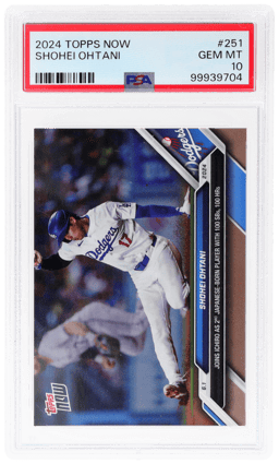 2024 Topps Now Shohei Ohtani #251 /7384 PSA 10