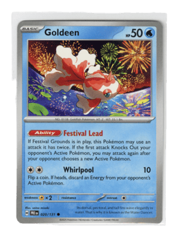 2025 Goldeen #20 Prismatic Evolutions