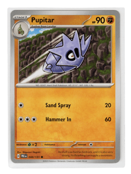 2025 Pupitar #48 Prismatic Evolutions