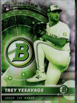 2026 Trey Yesavage #UR-15 Bowman Chrome Under The Radar Chrome
