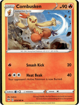 2020 Combusken #23 Darkness Ablaze