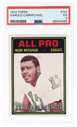 1974 Topps Harold Carmichael #121 PSA 5