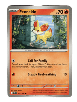 2026 Fennekin #11 Chaos Rising