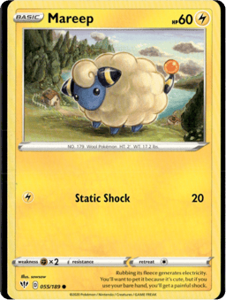 2020 Mareep #55 Darkness Ablaze