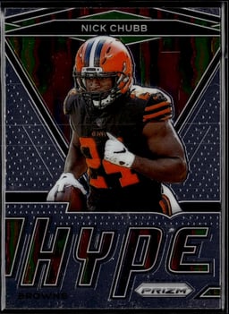 2020 Nick Chubb #2 Prizm Hype