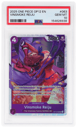 2025 One Piece Legacy of the Master Vinsmoke Reiju #OP12063 PSA 10