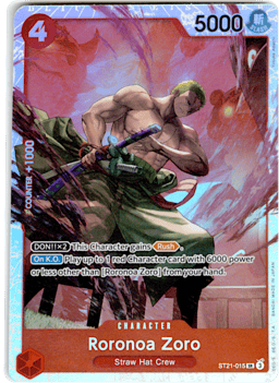 2025 Roronoa Zoro (foil) #15 EX Gear 5
