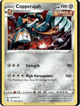 2021 Copperajah #192 Fusion Strike