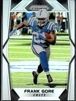 2017 Frank Gore #9 Prizm
