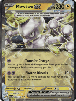 2023 Mewtwo ex #58 Paradox Rift