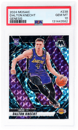 2024 Panini Mosaic Genesis Dalton Knecht #238 PSA 10