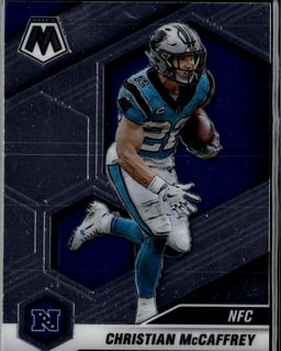 2021 Christian McCaffrey #210 Mosaic