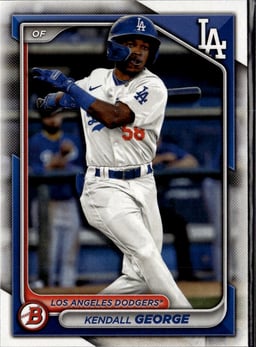 2024 Kendall George #BP-58 Bowman Prospects