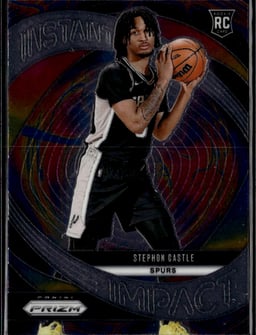 2024 Stephon Castle #4 Prizm Instant Impact
