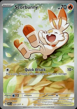 2026 Scorbunny #225 Ascended Heroes
