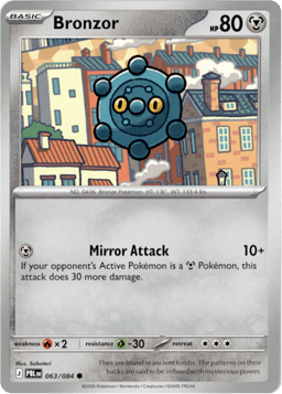 2026 Bronzor #63 Pitch Black