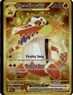 2023 Skeledirge ex #272 Paldea Evolved