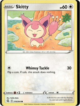 2021 Skitty #210 Fusion Strike