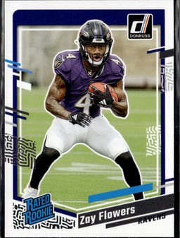 2023 Zay Flowers #307 Donruss