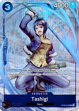 2022 Tashigi (Premium Card Collection -BANDAI CARD GAMES Fest. 23-24 Edition-) #ST06-006 One Piece Promotion Cards