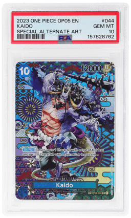 2023 One Piece Awakening of the New Era Special Alternate Art Kaido #OP04-044 PSA 10