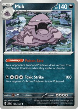 2023 Muk #127 Scarlet & Violet