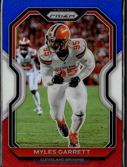 2020 Myles Garrett #62 Prizm