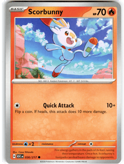 2026 Scorbunny #36 Ascended Heroes