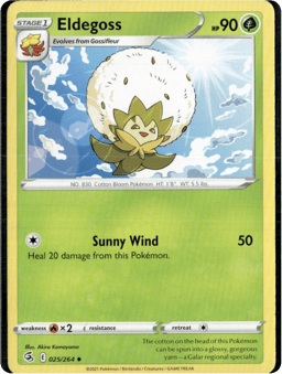 2021 Eldegoss #25 Fusion Strike