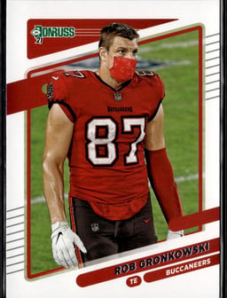 2021 Rob Gronkowski #104 Donruss