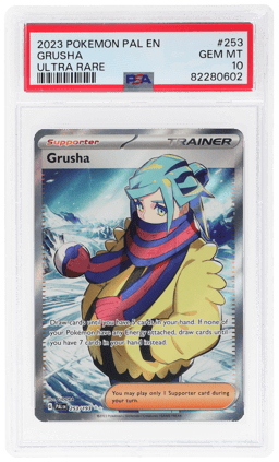 2023 Pokemon Scarlet and Violet Paldea Evolved Ultra Rare Grusha #253 PSA 10