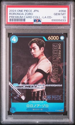 2024 ONE PIECE JPN PREMIUM COLLECTION -LIVE ACTION EDITION RORONOA ZORO PSA 10