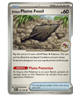 2025 Antique Plume Fossil #79 White Flare