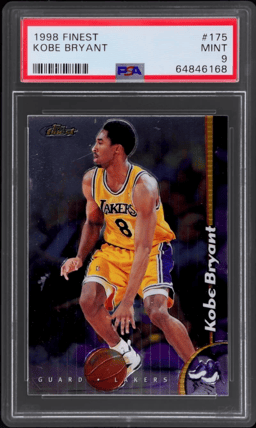 1998 Topps Finest Kobe Bryant #175 PSA 9