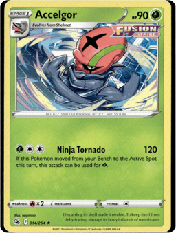 2021 Accelgor #14 Fusion Strike