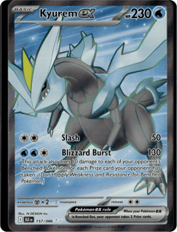 2025 Kyurem ex #157 Black Bolt