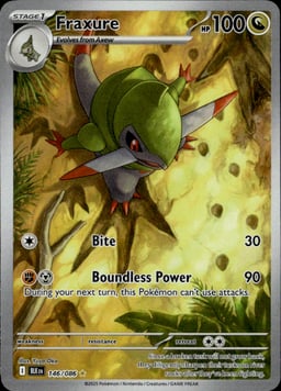 2025 Fraxure #146 Black Bolt