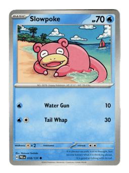 2025 Slowpoke #18 Prismatic Evolutions