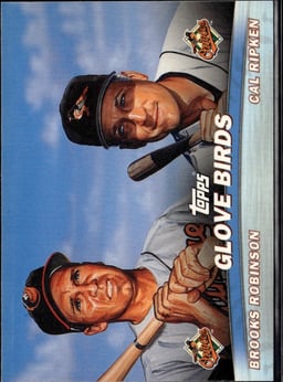 2000 Cal Ripken #TC3 Glove Birds