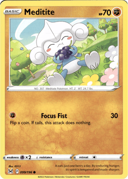 2022 Meditite #99 Lost Origin