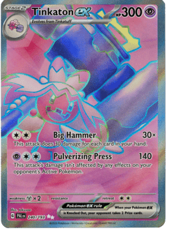 2023 Tinkaton ex #240 Paldea Evolved