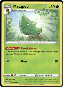 2021 Metapod #2 Fusion Strike