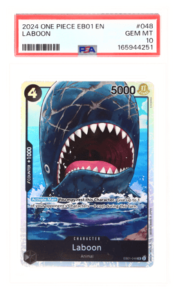 2024 One Piece Memorial Collection Laboon #EB01-048 PSA 10