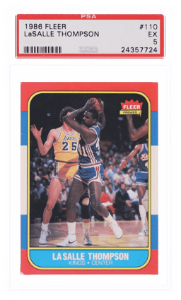 1986 Fleer Lasalle Thompson #110 PSA 5