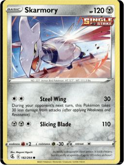 2021 Skarmory #182 Fusion Strike