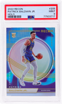 2022 Panini Recon Holo Patrick Baldwin Jr. #205 PSA 9