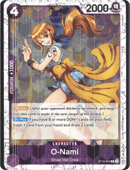 2024 O-Nami (jollyRogerFoil) #2 PURPLE Monkey.D.Luffy