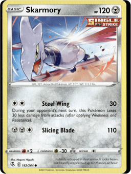 2021 Skarmory #182 Fusion Strike