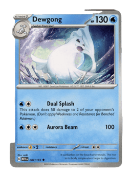 2023 Dewgong #87 151